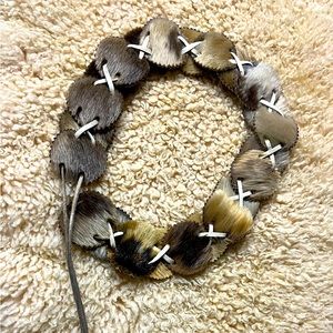 Vintage Seal Skin Belt